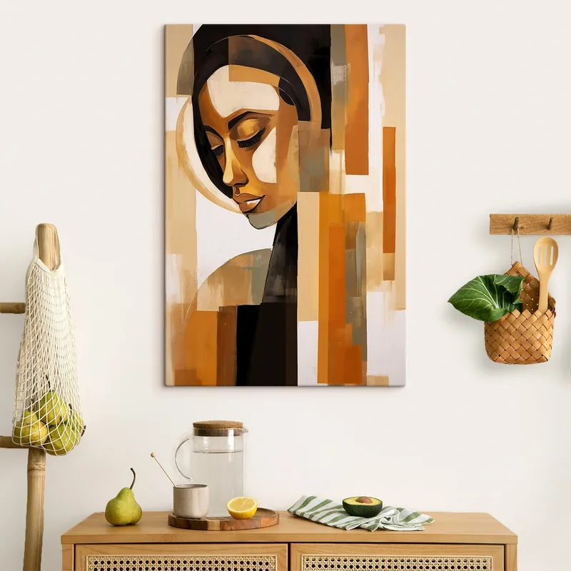 Doar azi Pictură pe pânză Portret abstract Nr s46867