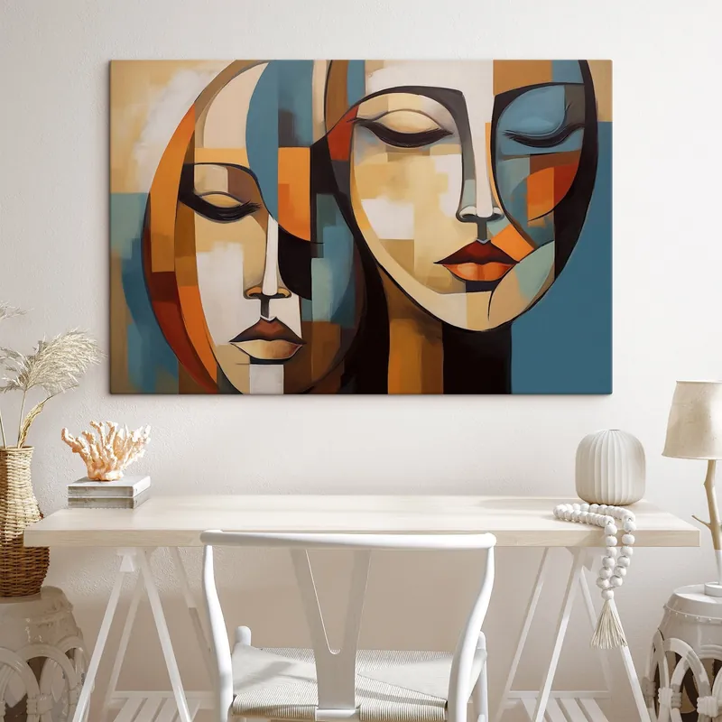 Chilipir Pictură pe pânză Portret abstract Nr s46869