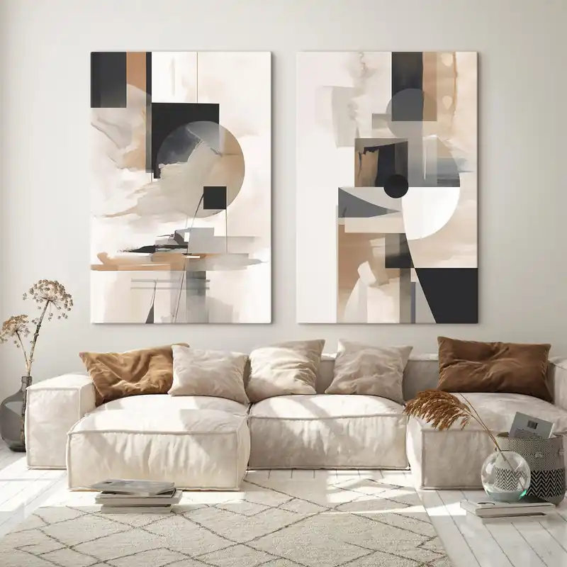 Pictură pe pânză Abstracționismul contemporan Nr m01102 Doar azi