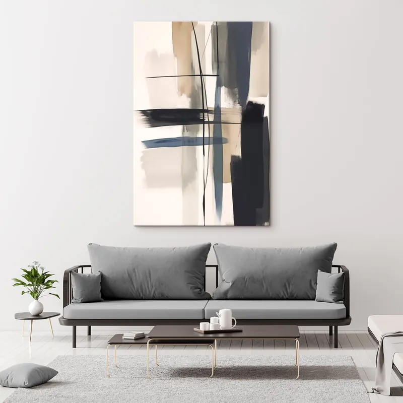 Bestseller Pictură pe pânză Imitarea pensulelor abstracte Nr s46907