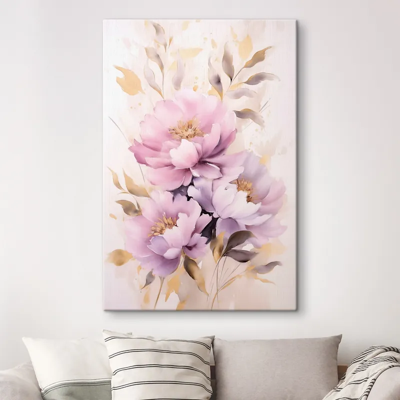 Discount Pictură pe pânză Buchet imitație de pictură Nr s46915