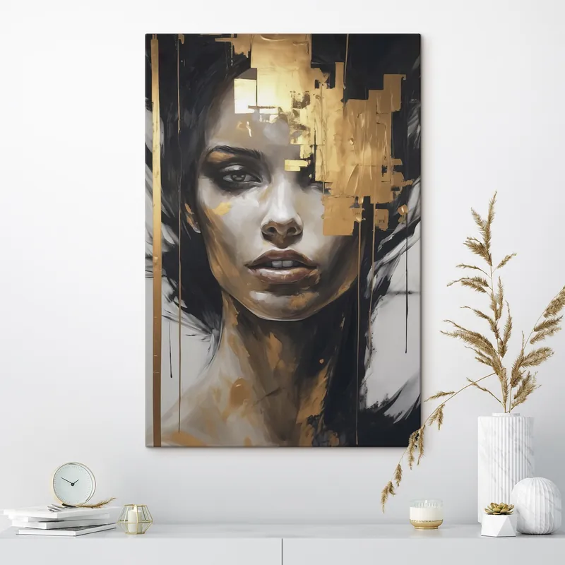 Cumpără acum Pictură pe pânză Portret abstract Nr s46920