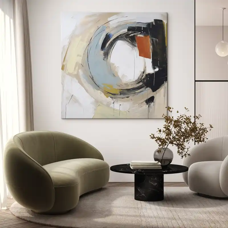 Pictură pe pânză Abstracție modernă Nr s46921 Noutate