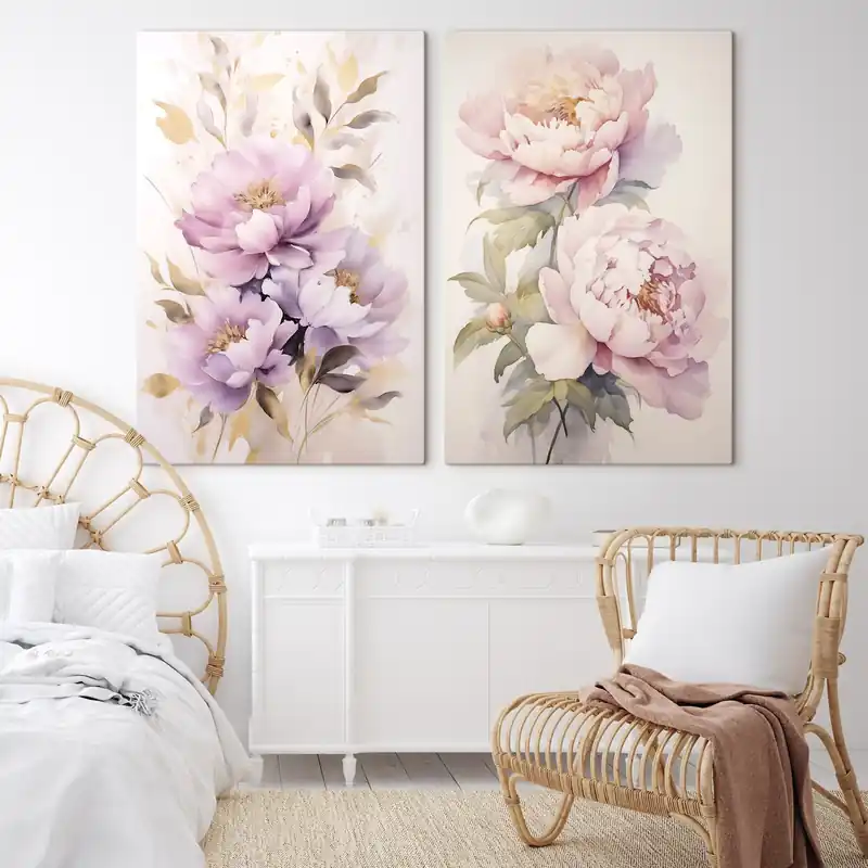 Pictură pe pânză Buchet imitație de pictură Nr m01080 Ultima șansă