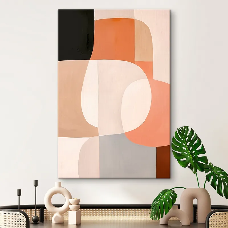 Promoție Pictură pe pânză Compoziție abstractă Nr s46988