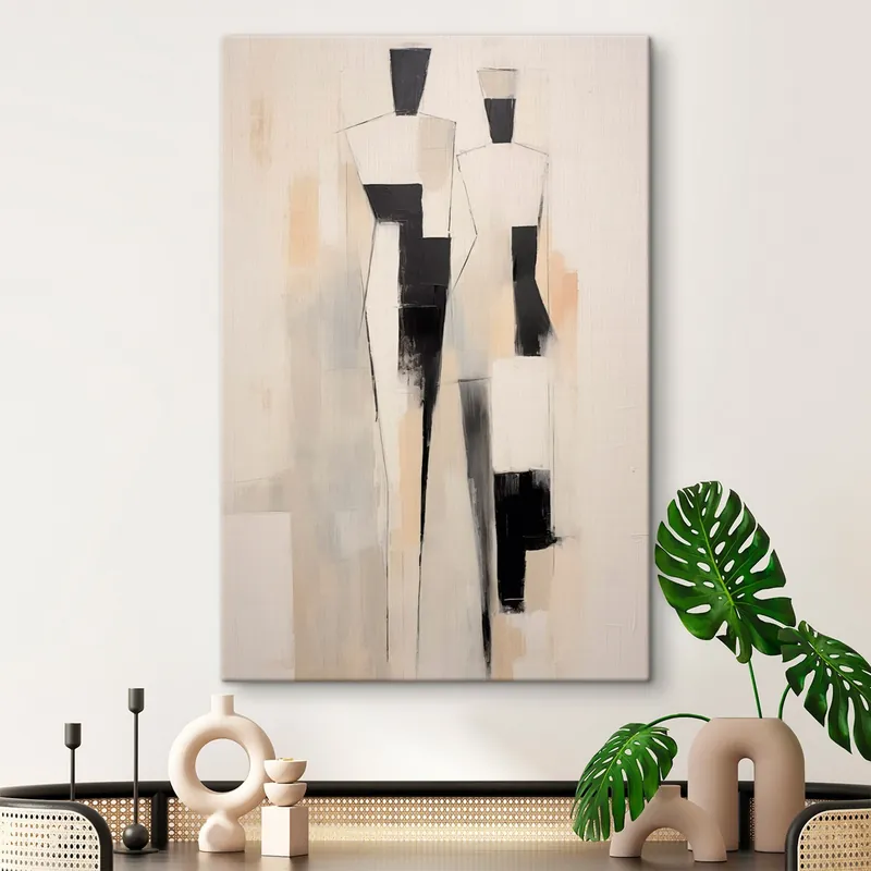Cumpără online Pictură pe pânză Cuplu abstract Nr s47000