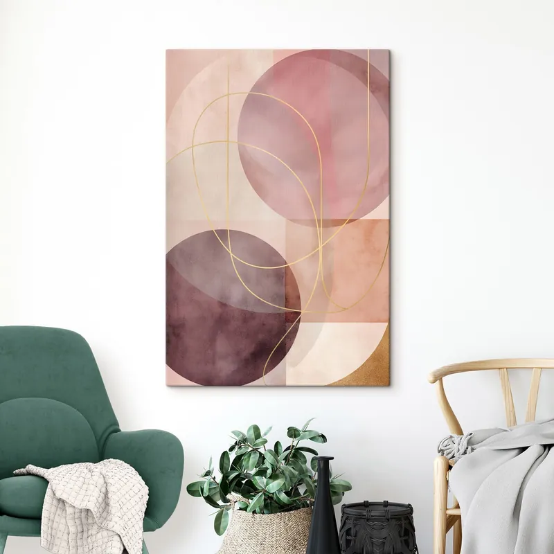 Expediere rapidă Pictură pe pânză Cercuri abstracte Nr s47070