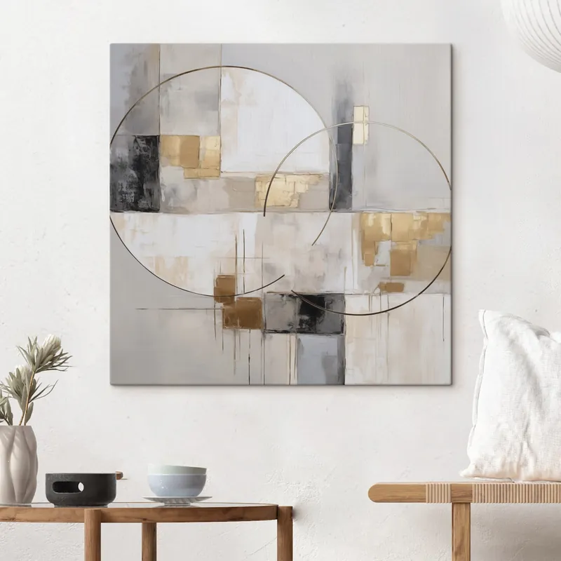 Pictură pe pânză Abstracție modernă Nr s47148 Discount