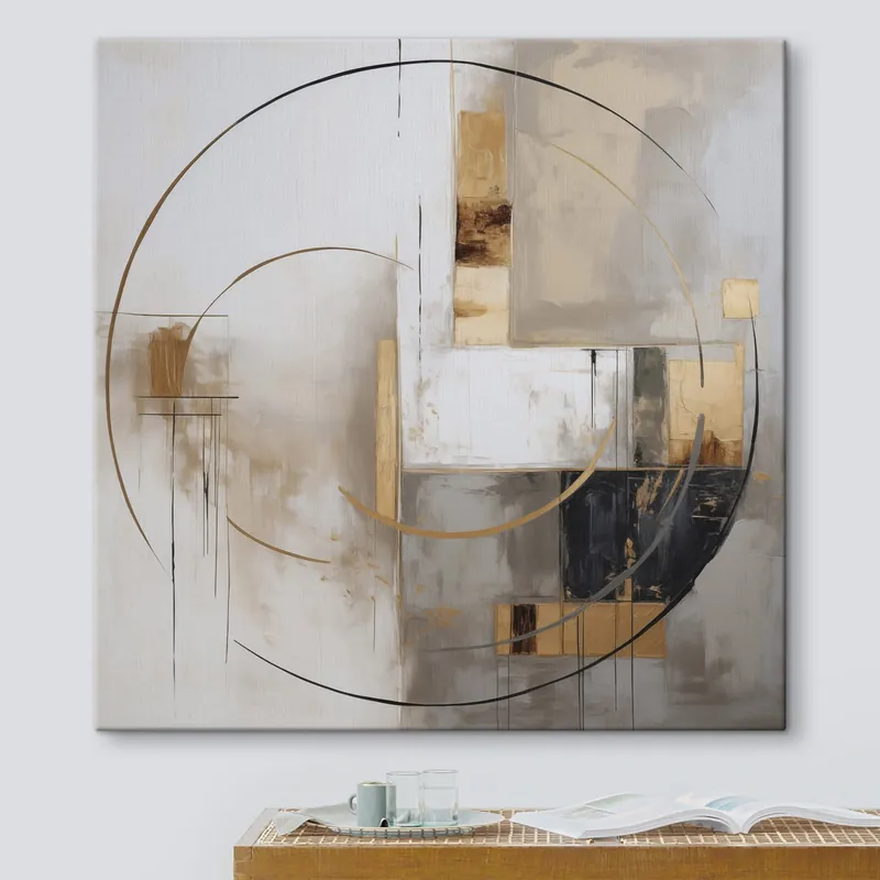 Pictură pe pânză Compoziție abstractă Nr s47149 Ofertă de sezon
