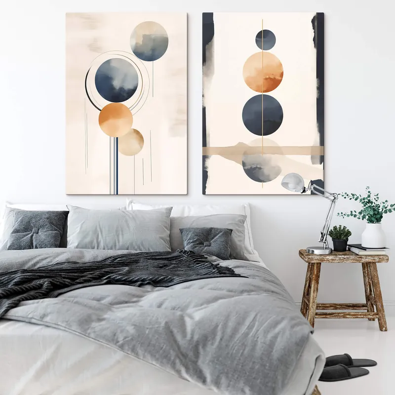 Plată sigură Pictură pe pânză Sfere abstracte Nr m01133