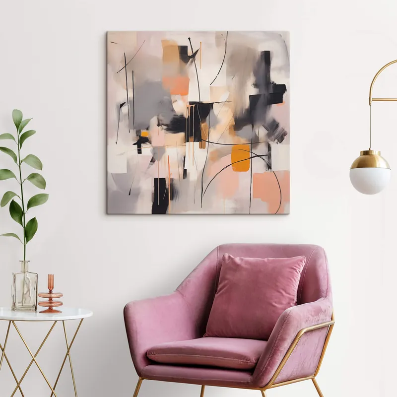 Pictură pe pânză Abstracție Nr s46901 Mai ieftin