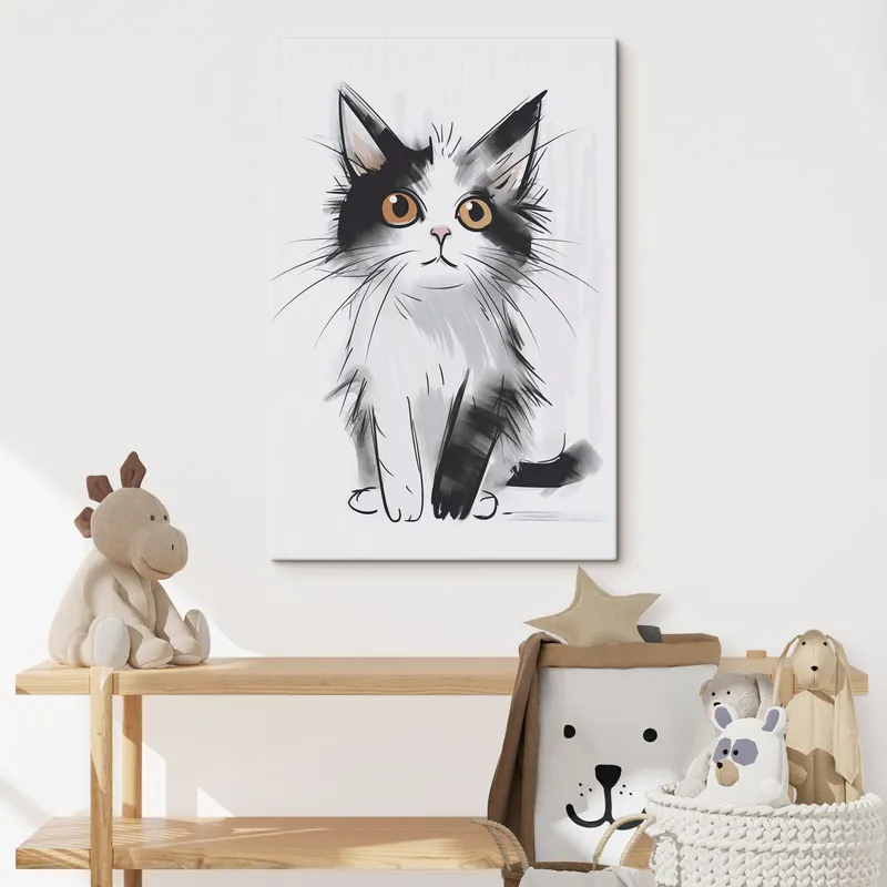 Promoție Pictură pe pânză Pisicuță Nr s47486