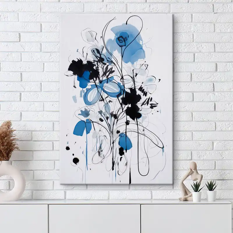 Pictură pe pânză Abstracție cu pete Nr s47490 Cel mai bun preț