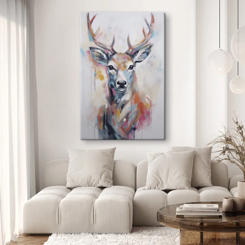Cel mai bun preț Pictură pe pânză Pictură imitație de cerb Nr s47503