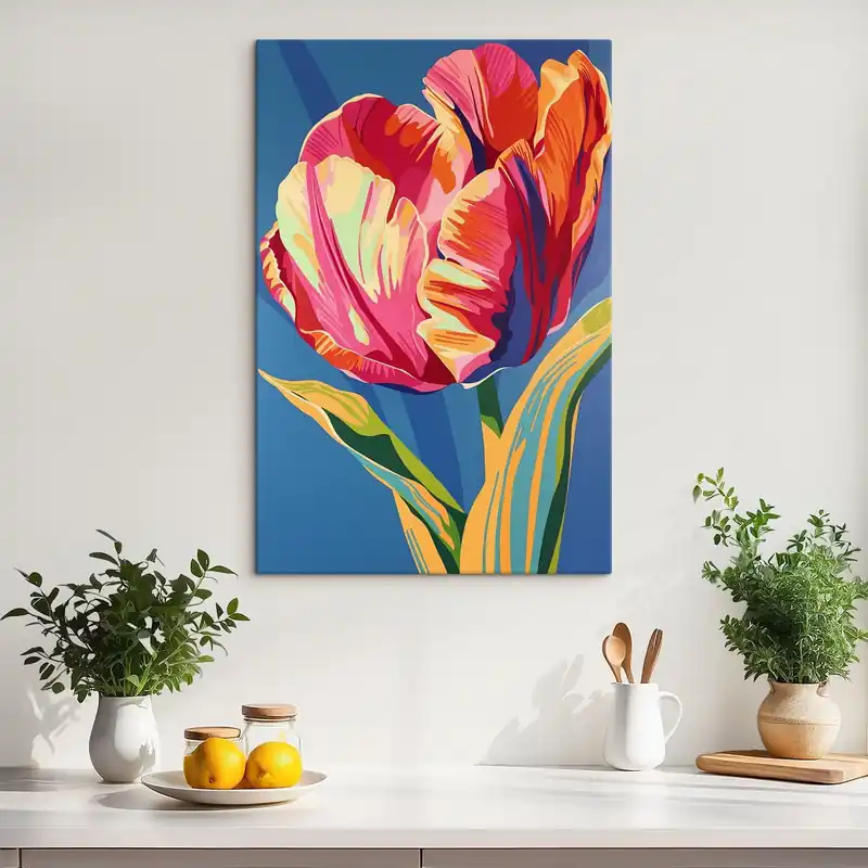Ofertă specială Pictură pe pânză Lalea Nr s47470