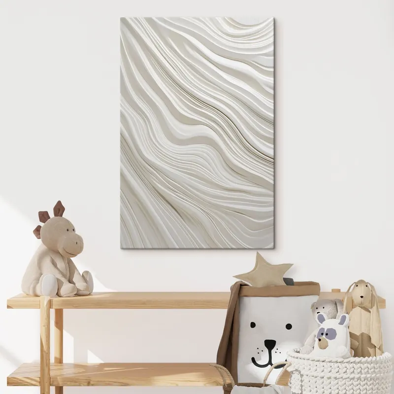 Pictură pe pânză Valuri abstracte Nr s47476 Reducere de preț