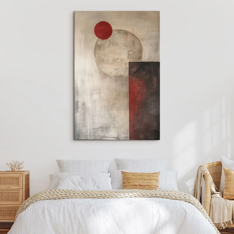 Calitate înaltă Pictură pe pânză Compoziție geometrică Nr s47479
