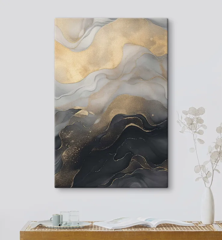 Pictură pe pânză Fluide abstracte Nr s47451 Chilipir