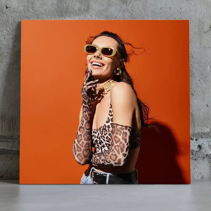 Pictură pe pânză Portret din propria fotografie pe perete Nr s47171 Mai ieftin
