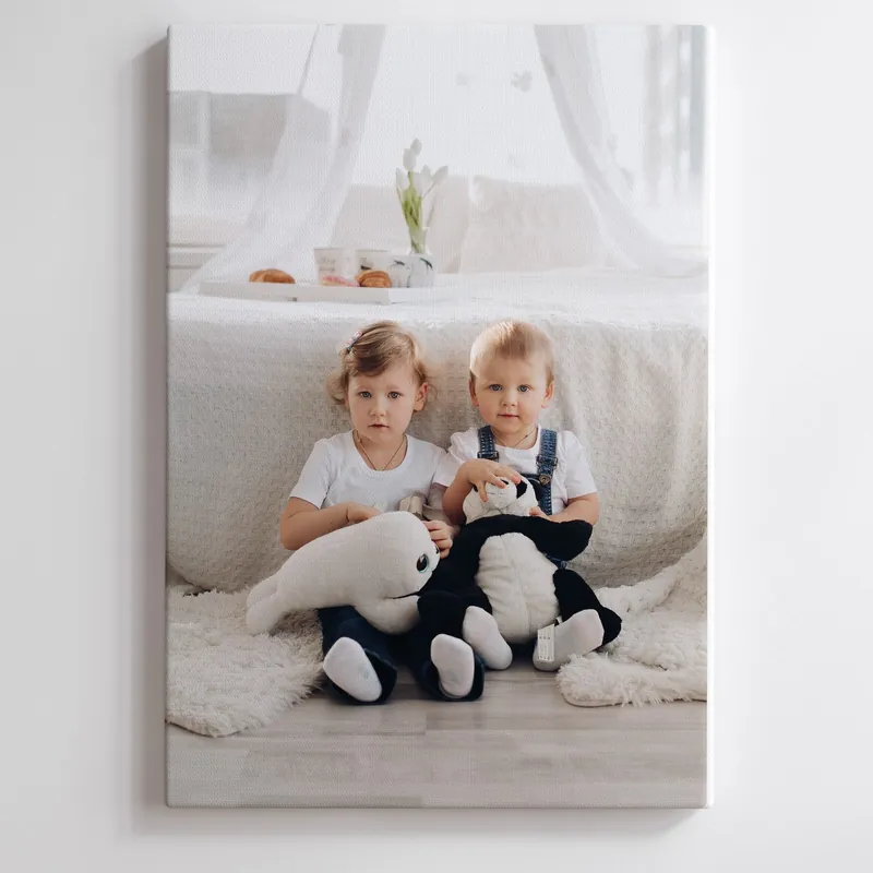 Pictură pe pânză O fotografie a copilului dumneavoastră pe pânză Nr s47178 Premium