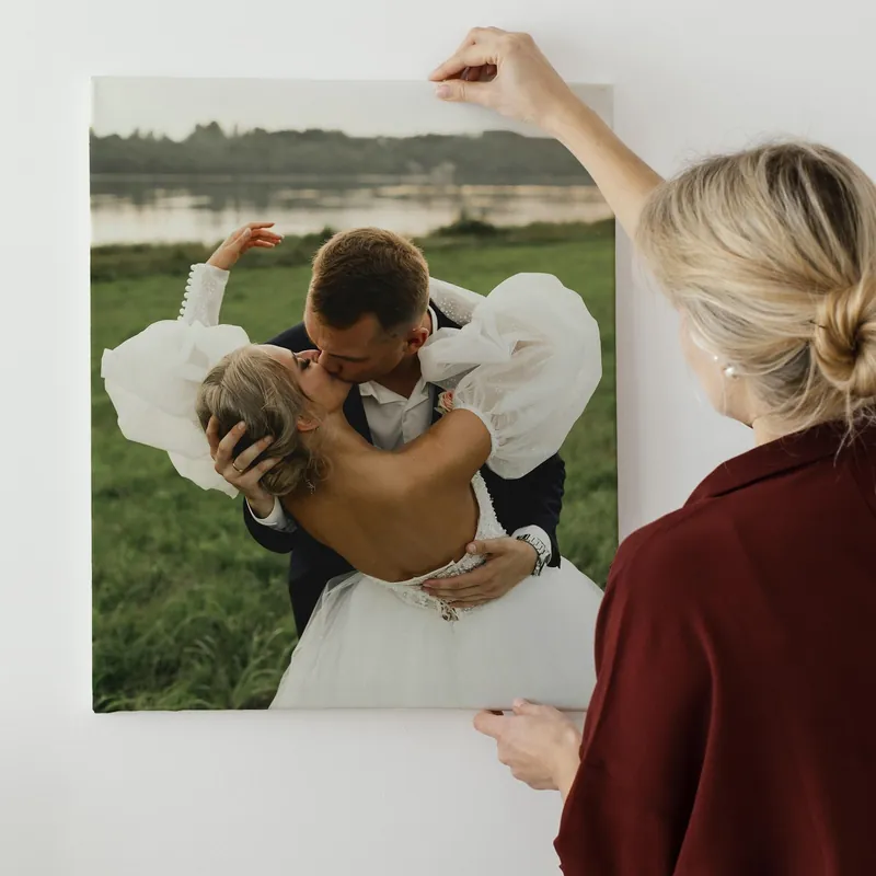 Pictură pe pânză Fotografie de nuntă pe pânză Nr s47216 Ofertă limitată