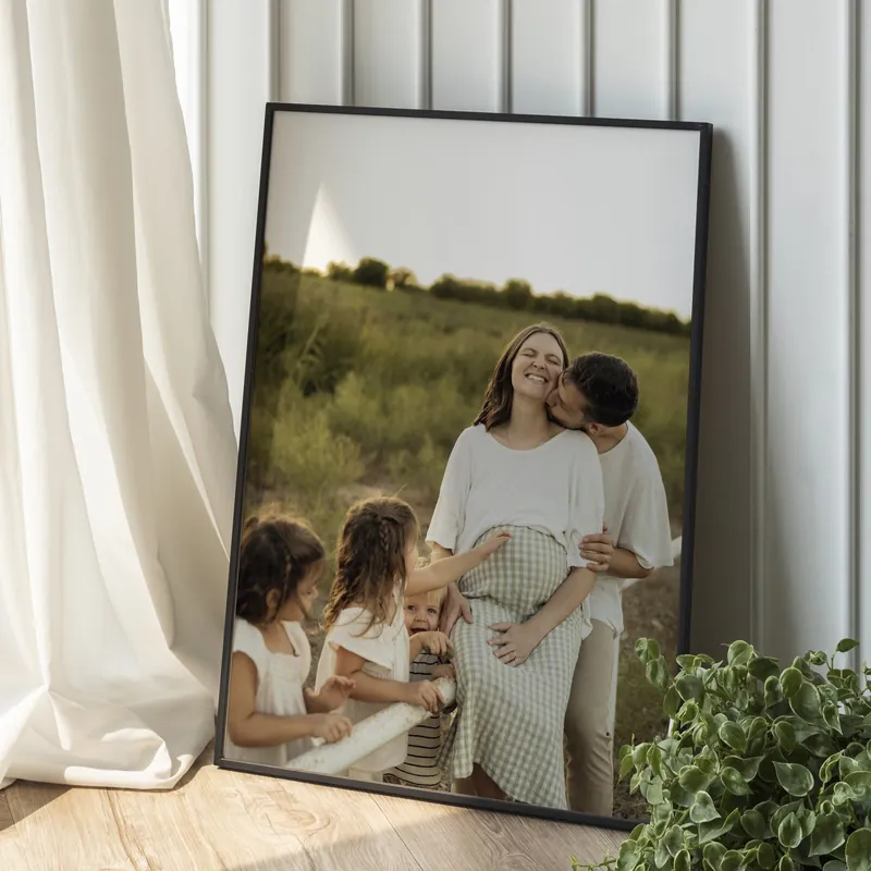 Pictură pe pânză Portret de familie după o fotografie, la comandă Nr s47217 Ofertă specială