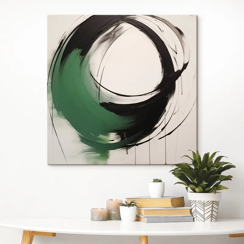 Doar azi Pictură pe pânză Cerc abstract Nr s47376
