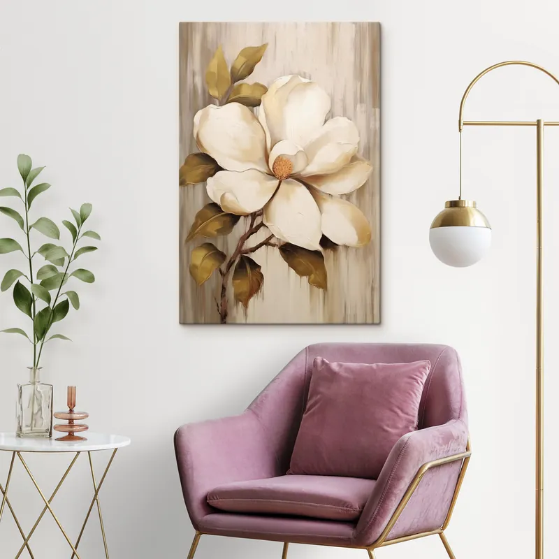 Chilipir Pictură pe pânză Floare abstractă Nr s47382