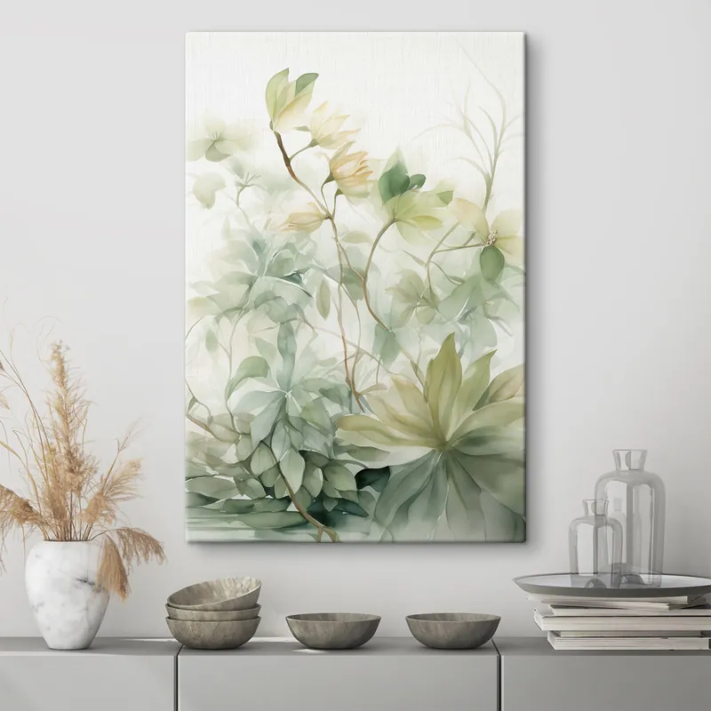 Preț mic Pictură pe pânză Plante ușoare Nr s47510