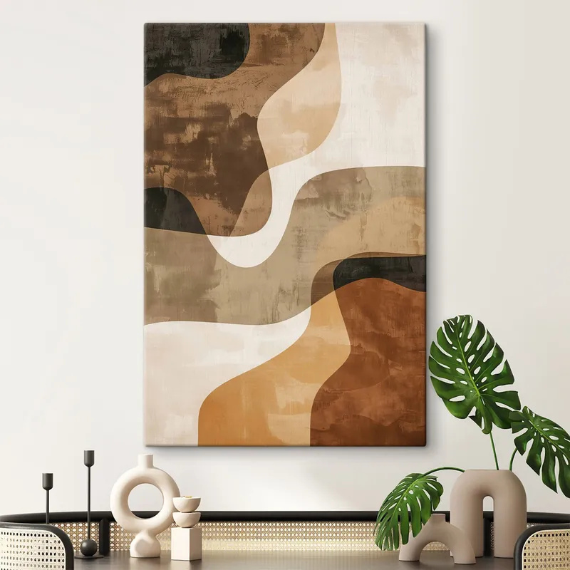 Super ofertă Pictură pe pânză Compoziție abstractă Nr s47630