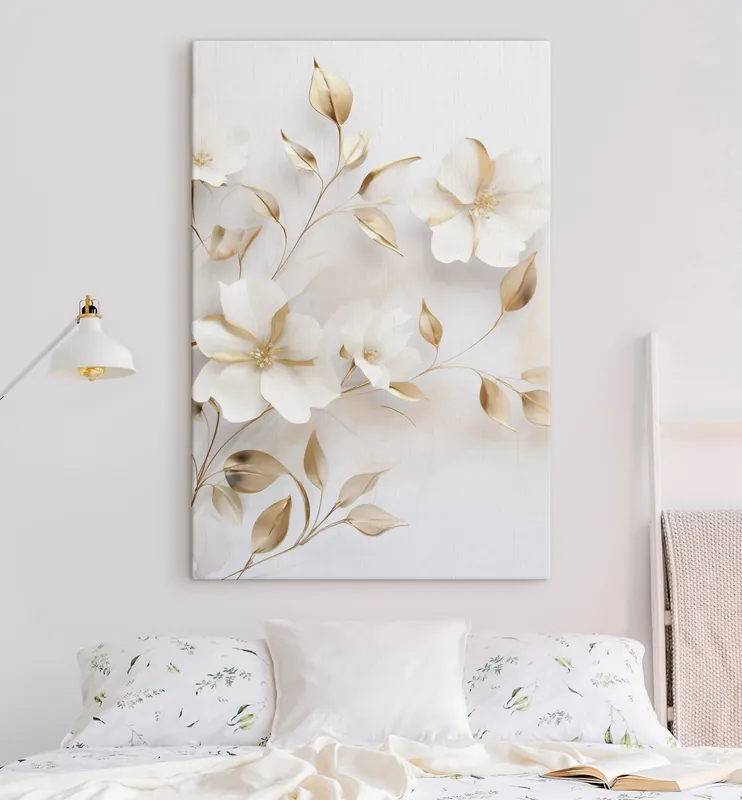 Nu rata Pictură pe pânză Ramuri delicate de flori Nr s47642