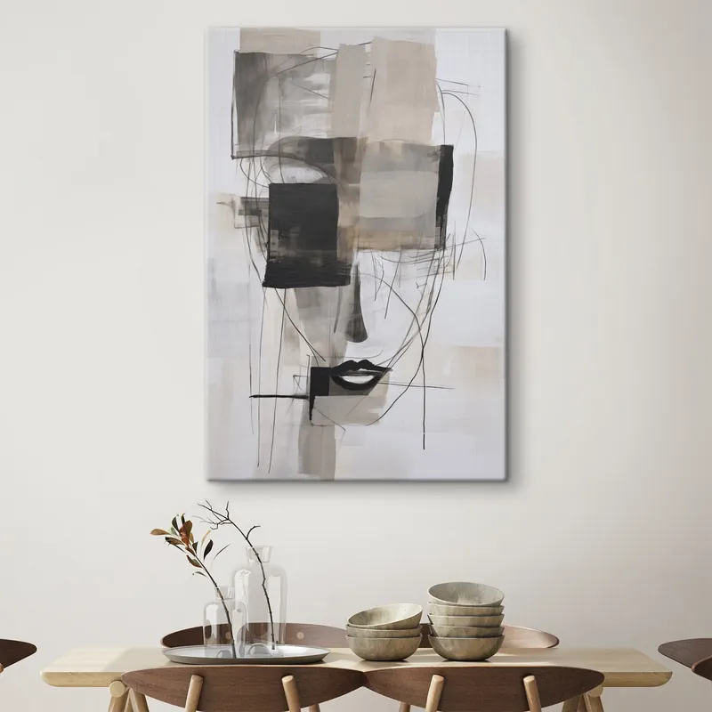Pictură pe pânză Compoziție abstractă Nr s47715 Chilipir