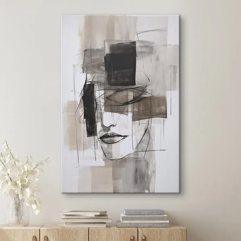 Livrare rapidă Pictură pe pânză Compoziție abstractă Nr s47716