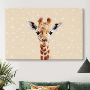 Bestseller Pictură pe pânză Girafă drăguță Nr s47739