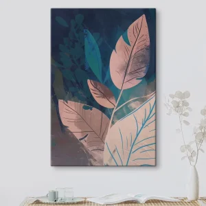 Lichidare de stoc Pictură pe pânză Ramuri și frunze, abstracție Nr s47749