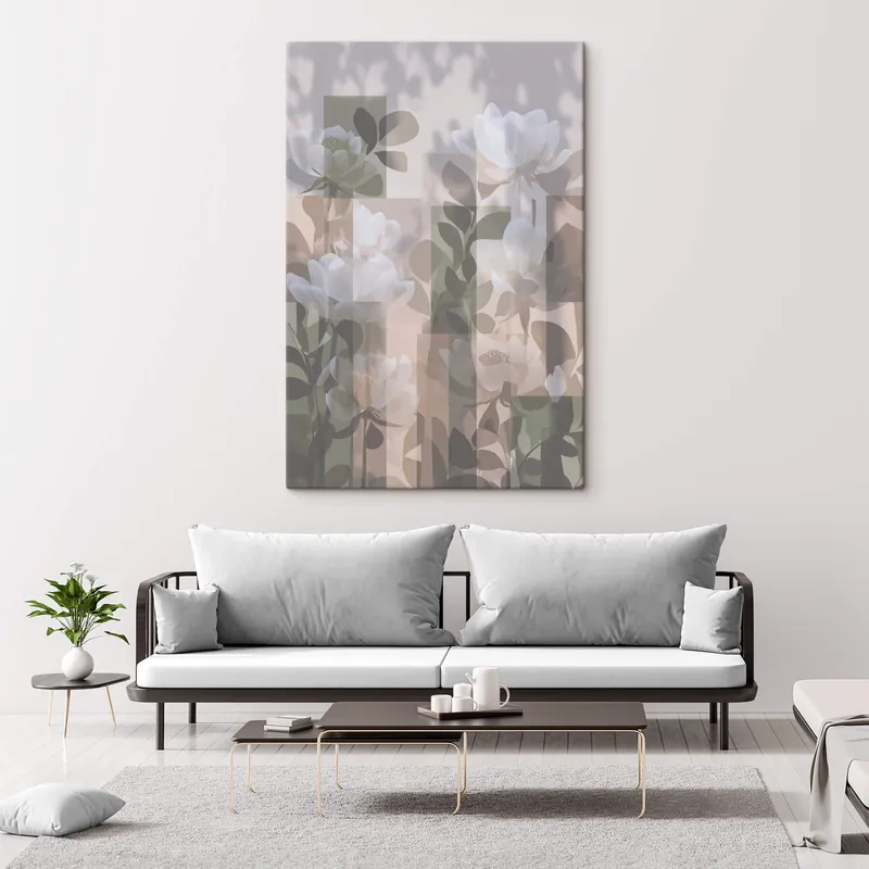 Reduceri Pictură pe pânză Abstracție cu flori Nr s47660