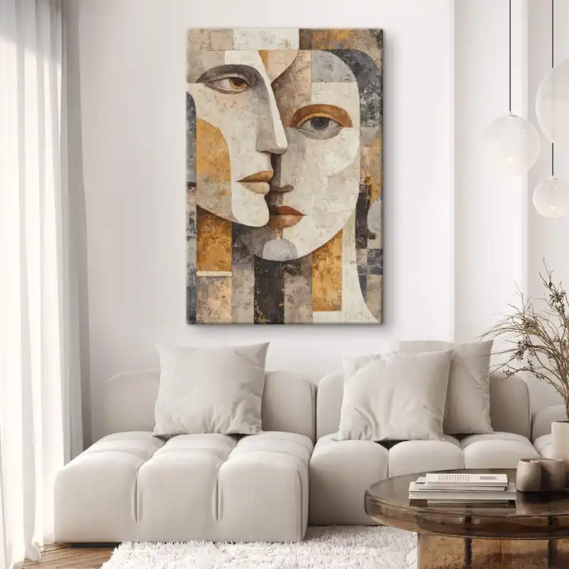 Preț promoțional Pictură pe pânză Portrete abstracte Nr s47663