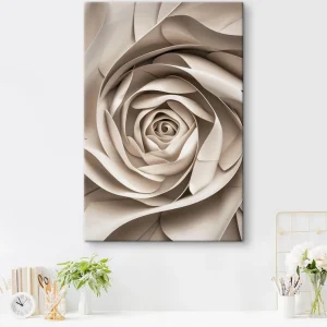 Pictură pe pânză Trandafir abstract mare Nr s47825 Promoție