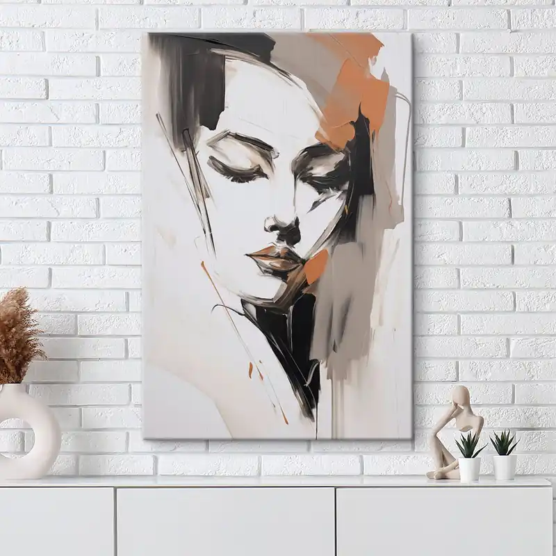 Livrare rapidă Pictură pe pânză Portret abstract Nr s47800