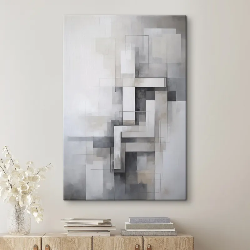 Popular Pictură pe pânză Abstracție modernă Nr s47803