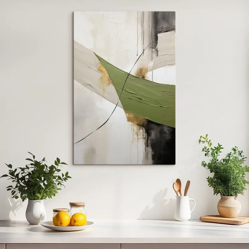 Pictură pe pânză Compoziție abstractă modernă Nr s47812 Premium