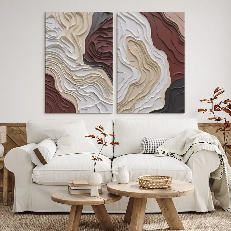 Preț redus Pictură pe pânză Model abstract Nr m30006