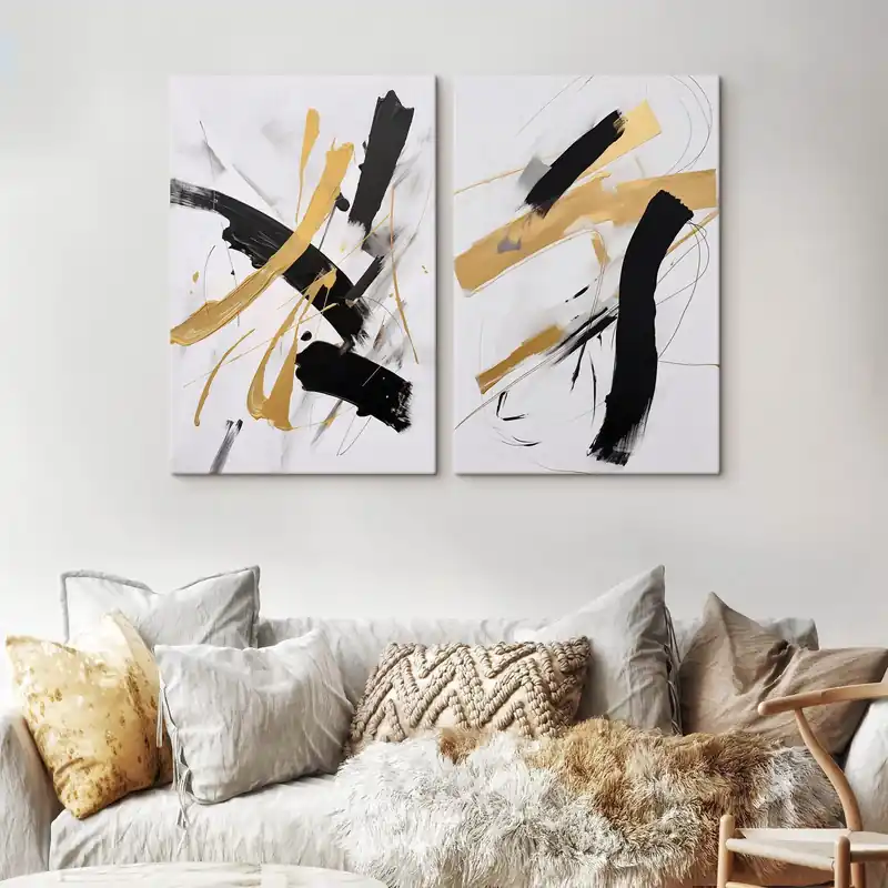 Promoție Pictură pe pânză Abstracție haotică Nr m30008