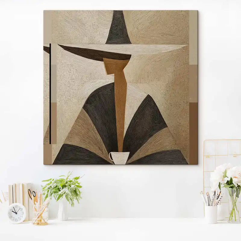 Super ofertă Pictură pe pânză Portret abstract purtând o pălărie Nr s47842