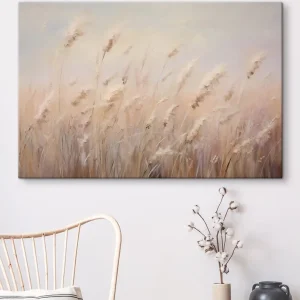 Pictură pe pânză Spikelets, pictură în ulei imitație Nr s47889 Cumpărături sigure