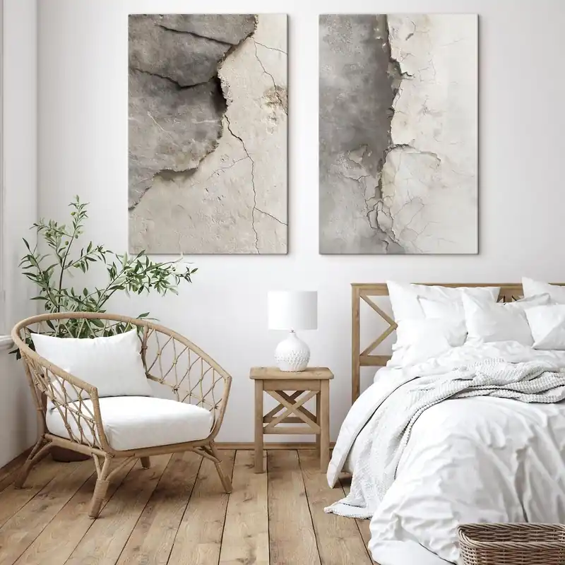 Premium Pictură pe pânză Crăpături pe perete Nr m30026