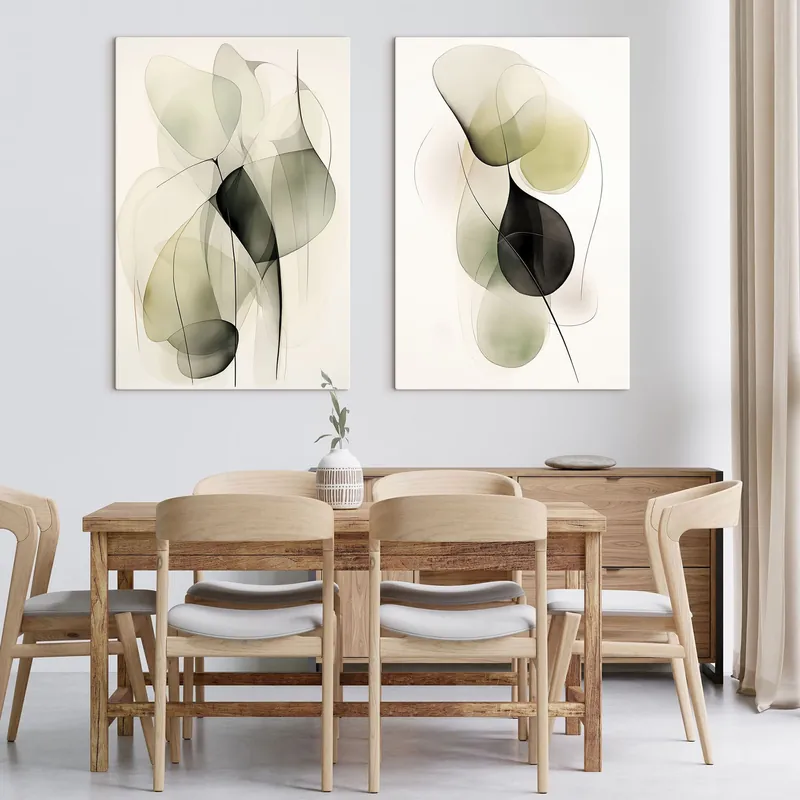 Cumpărături sigure Pictură pe pânză Compoziție abstractă Nr m30027