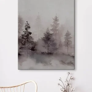 Cumpără acum Pictură pe pânză Pădure, imitație acuarelă Nr s47996