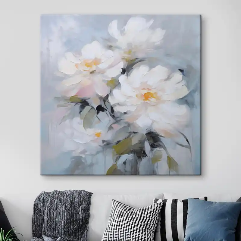 Calitate înaltă Pictură pe pânză Flori pictura imitație Nr s48047