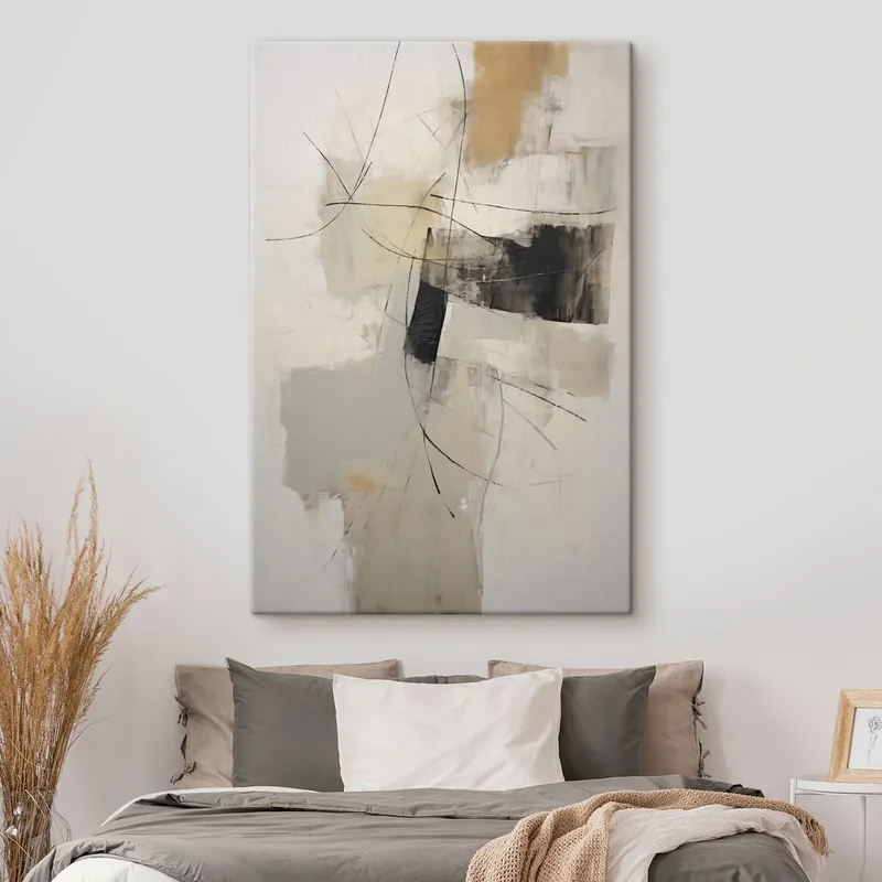 Ieftin Pictură pe pânză Abstracție haotică Nr s48054